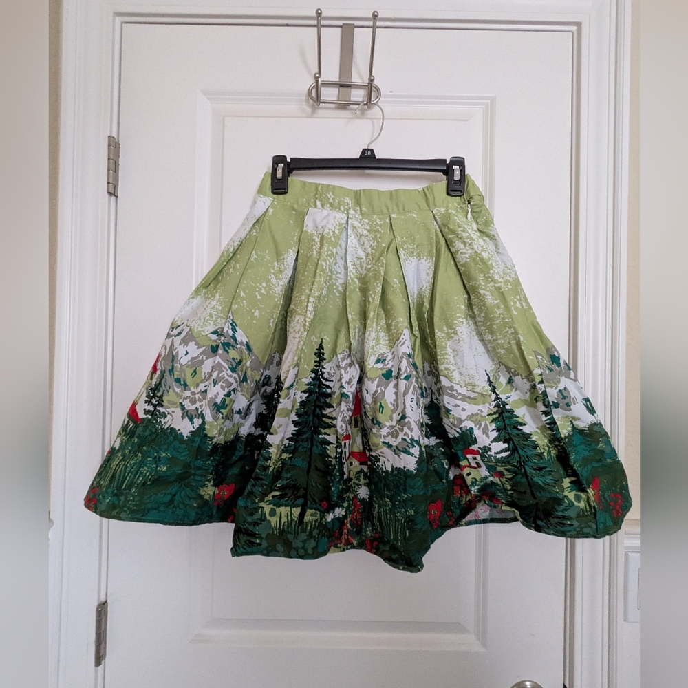 Alpine Pleated Skirt